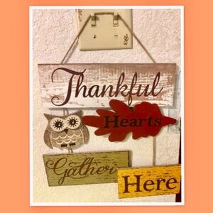 Fall Wooden Home Decorations